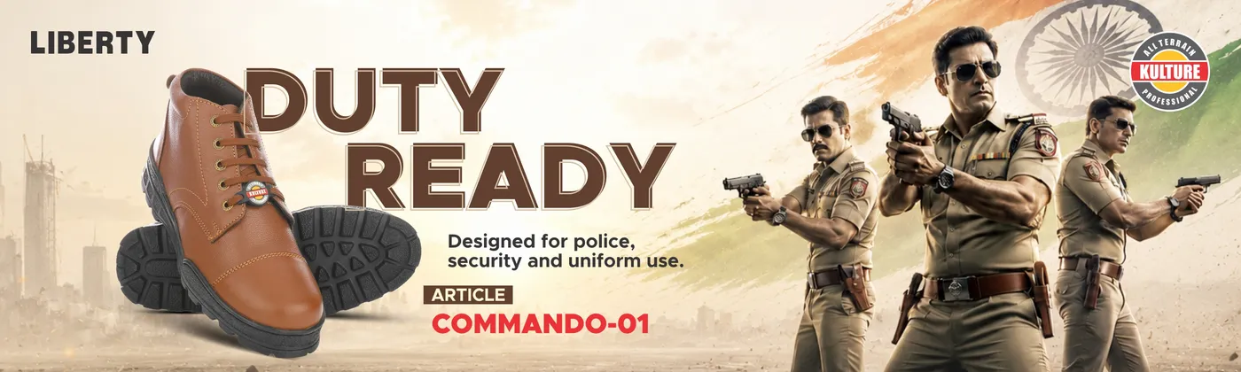 Commando 01 Lace-Up Ankle Boot — Tan — feature 1