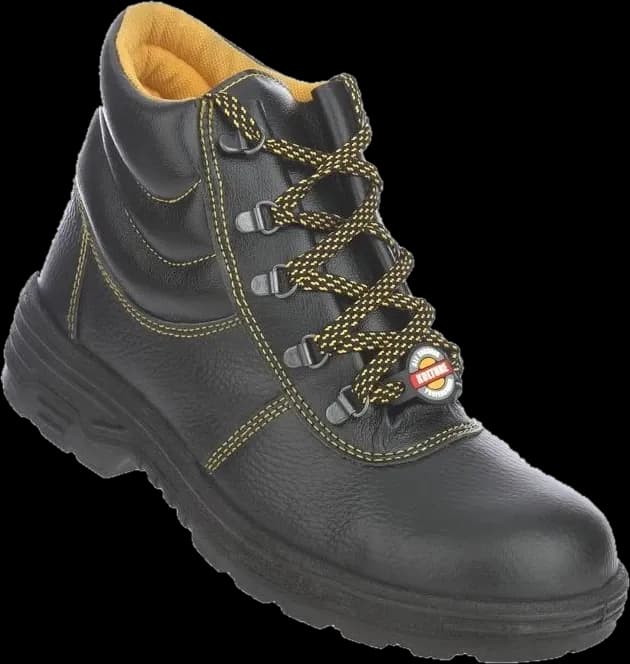 K-02 High-Ankle Safety Boot — Black