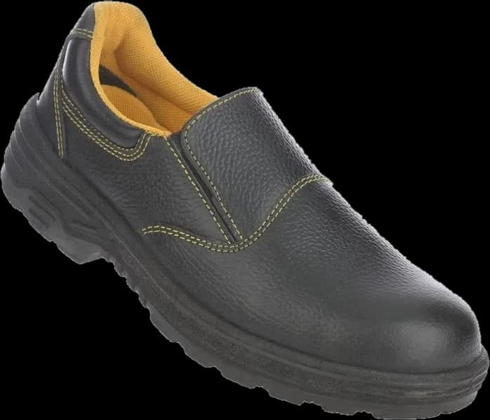 K-03 Slip-On Safety Shoe — Black